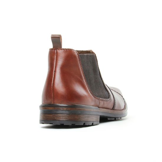 boots marron mode homme automne hiver - Photo Produit 7