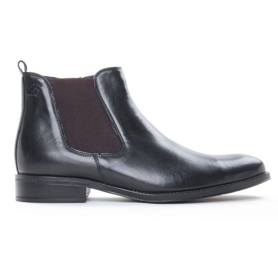 boots noir mode homme automne hiver - Photo Produit 2
