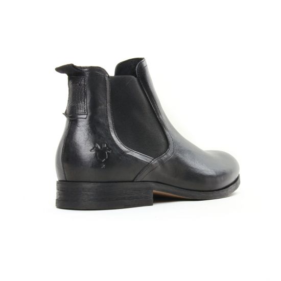 boots noir mode homme automne hiver - Photo Produit 7