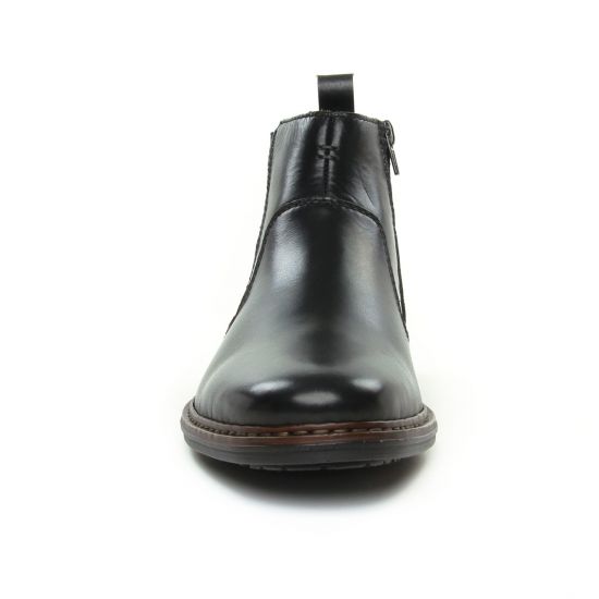 boots noir mode homme automne hiver - Photo Produit 6
