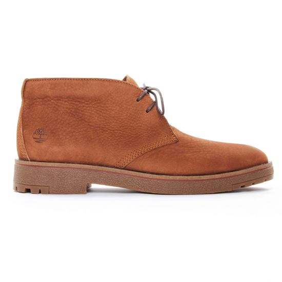 bottines Chukka marron clair mode homme automne hiver - Photo Produit 2