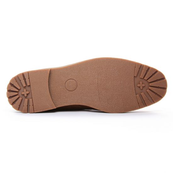 bottines Chukka marron clair mode homme automne hiver - Photo Produit 5