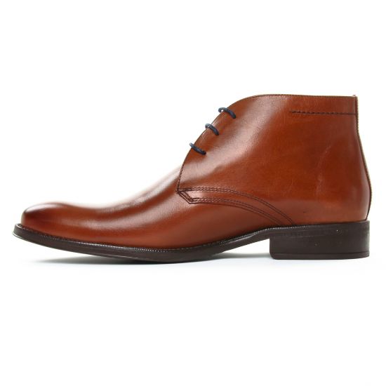 bottines Chukka marron mode homme automne hiver - Photo Produit 3
