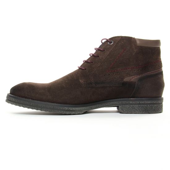 bottines Chukka marron mode homme automne hiver - Photo Produit 3