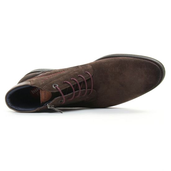 bottines Chukka marron mode homme automne hiver - Photo Produit 4