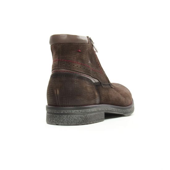 bottines Chukka marron mode homme automne hiver - Photo Produit 7