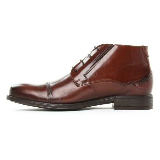 bottines Chukka marron mode homme automne hiver - Photo Produit 3