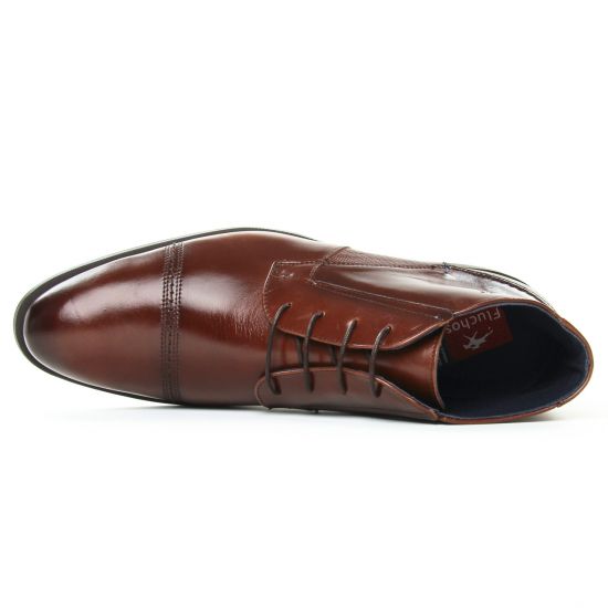 bottines Chukka marron mode homme automne hiver - Photo Produit 4