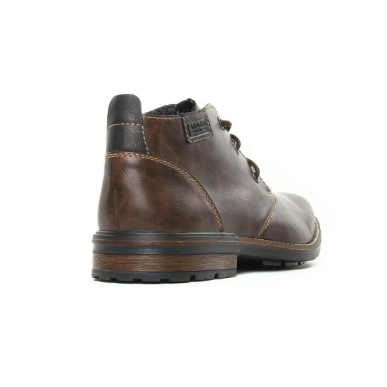 bottines Chukka marron foncé mode homme automne hiver - Photo Produit 7