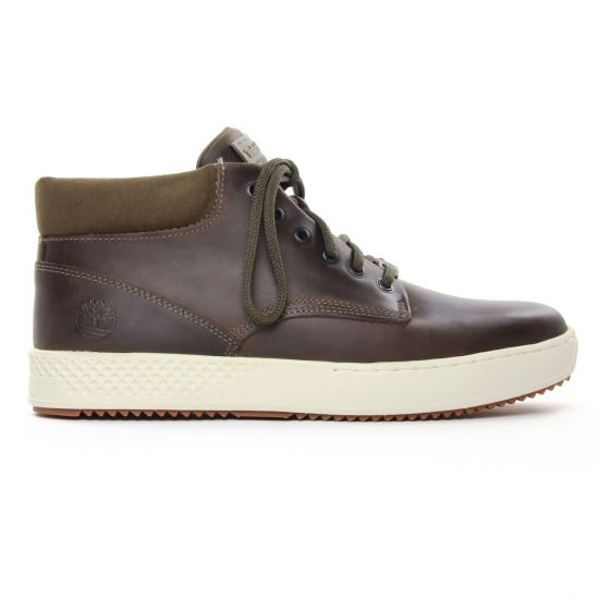 bottines Chukka marron foncé mode homme automne hiver - Photo Produit 2