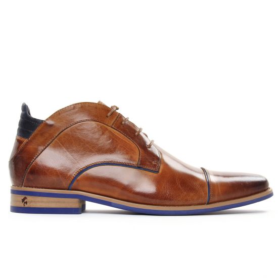 bottines Chukka marron gold mode homme automne hiver - Photo Produit 2