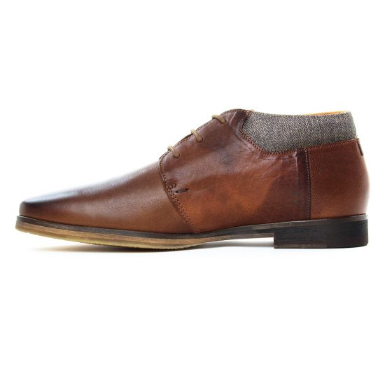bottines Chukka marron mode homme automne hiver - Photo Produit 3