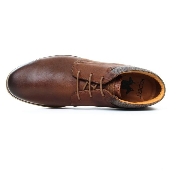 bottines Chukka marron mode homme automne hiver - Photo Produit 4