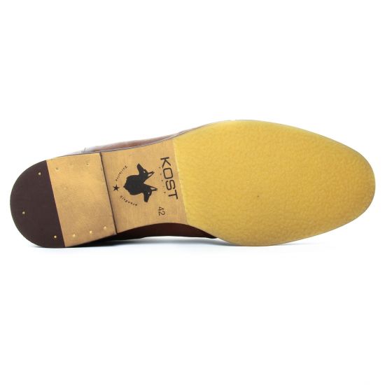 bottines Chukka marron mode homme automne hiver - Photo Produit 5