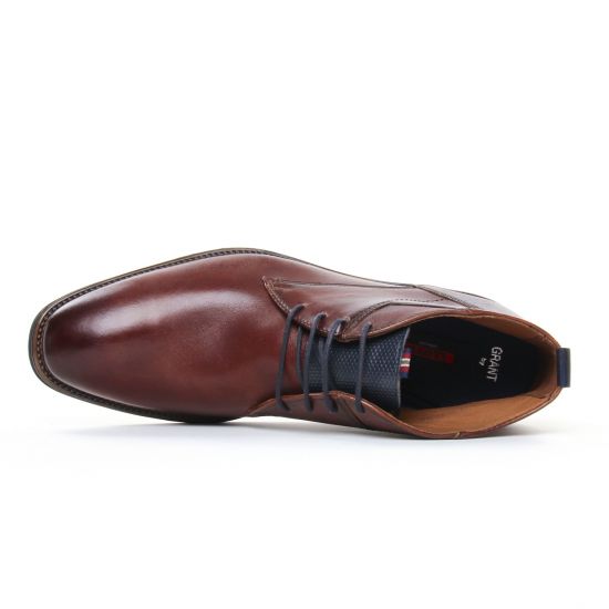 bottines Chukka marron mode homme automne hiver - Photo Produit 4