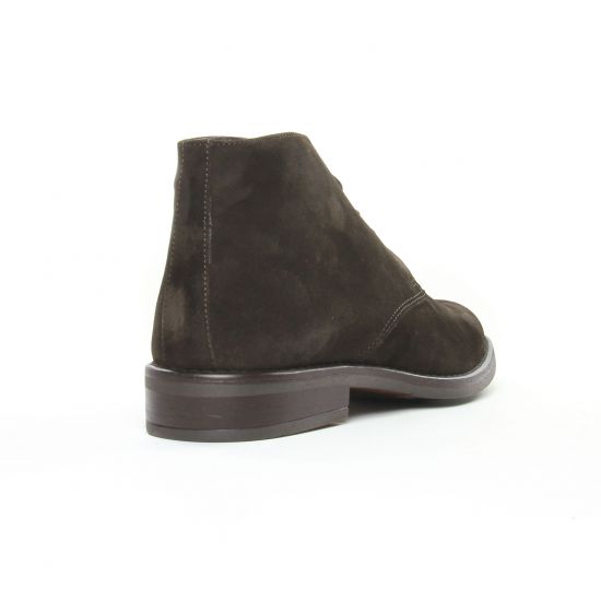 bottines Chukka marron nubuck mode homme automne hiver - Photo Produit 7