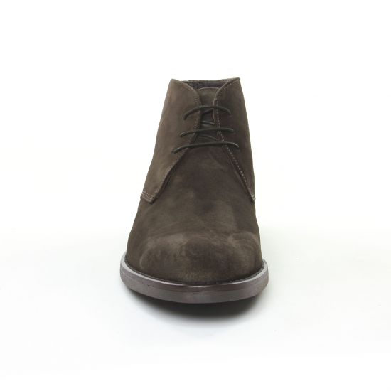 bottines Chukka marron nubuck mode homme automne hiver - Photo Produit 6