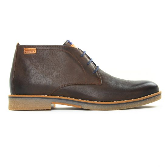bottines Chukka marron mode homme automne hiver - Photo Produit 2