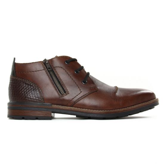 bottines Chukka marron mode homme automne hiver - Photo Produit 2