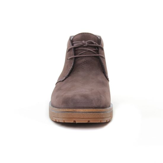 bottines Chukka marron foncé mode homme automne hiver - Photo Produit 6