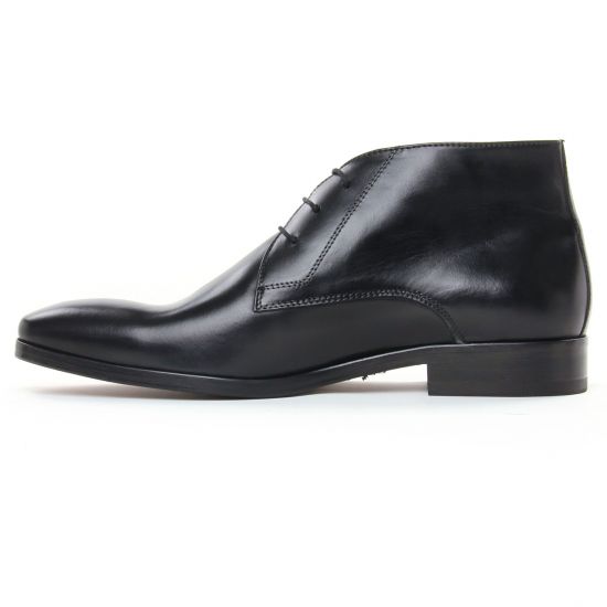 bottines Chukka noir mode homme automne hiver - Photo Produit 3