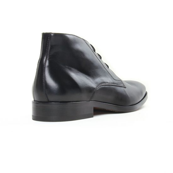 bottines Chukka noir mode homme automne hiver - Photo Produit 7