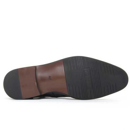 chaussures montantes noir mode homme automne hiver - Photo Produit 5