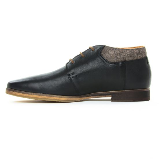 bottines Chukka noir mode homme automne hiver - Photo Produit 3