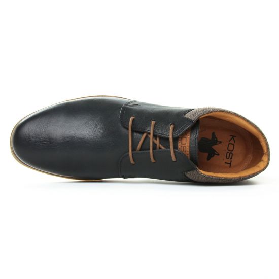 bottines Chukka noir mode homme automne hiver - Photo Produit 4