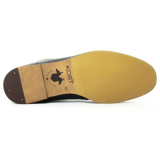 bottines Chukka noir mode homme automne hiver - Photo Produit 5