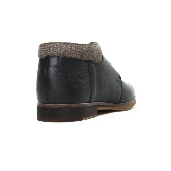 bottines Chukka noir mode homme automne hiver - Photo Produit 7