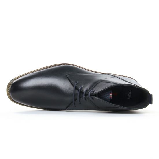 bottines Chukka noir mode homme automne hiver - Photo Produit 4