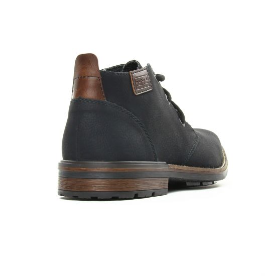 bottines Chukka noir mat mode homme automne hiver - Photo Produit 7