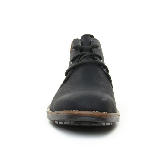 bottines Chukka noir mat mode homme automne hiver - Photo Produit 6