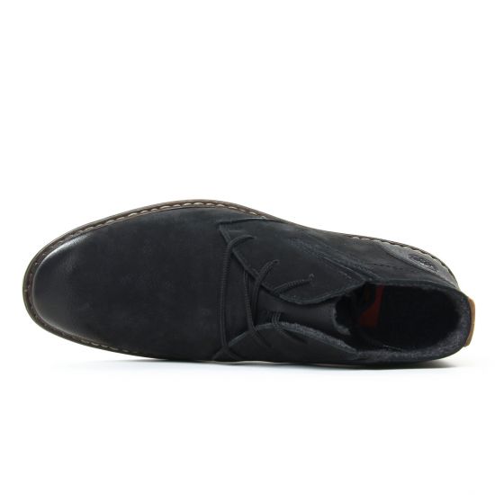 bottines Chukka noir mode homme automne hiver - Photo Produit 4