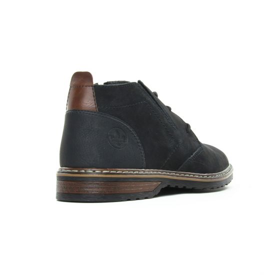 bottines Chukka noir mode homme automne hiver - Photo Produit 7
