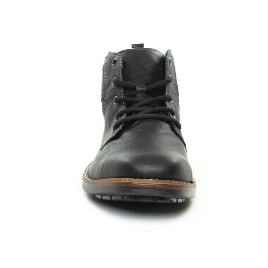 bottines Chukka noir mode homme automne hiver - Photo Produit 6
