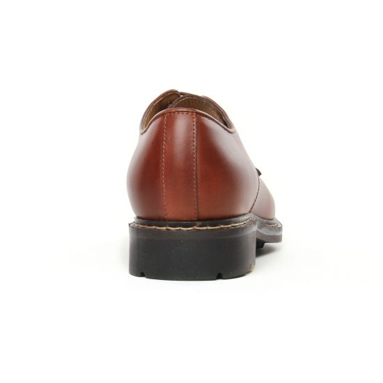 chaussures basses à lacets marron mode homme automne hiver - Photo Produit 7
