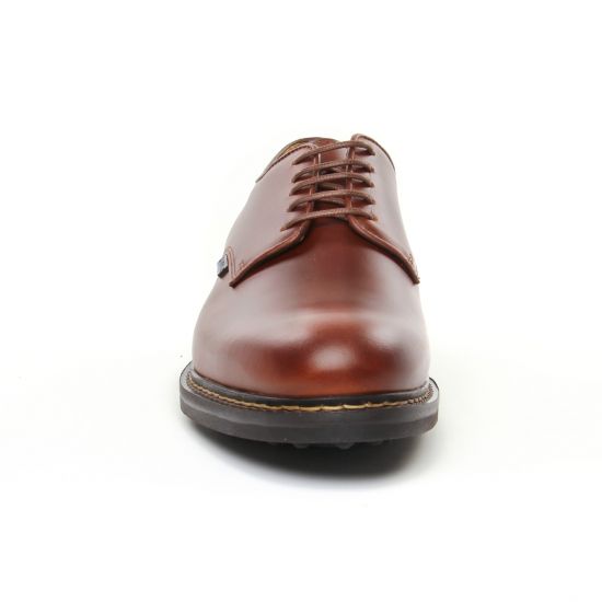 chaussures basses à lacets marron mode homme automne hiver - Photo Produit 6