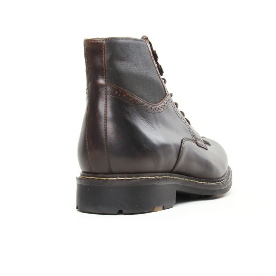 chaussures montantes marron mode homme automne hiver - Photo Produit 7