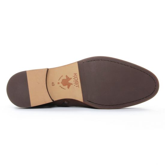 chaussures montantes marron mode homme automne hiver - Photo Produit 5