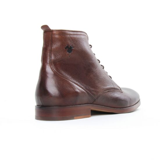 chaussures montantes marron mode homme automne hiver - Photo Produit 7