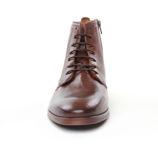 chaussures montantes marron mode homme automne hiver - Photo Produit 6