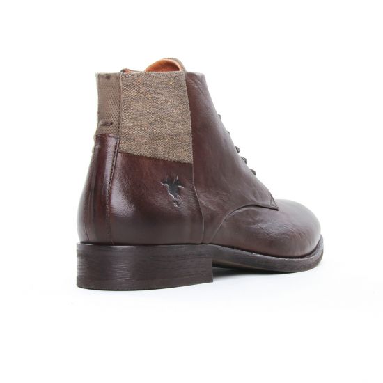 chaussures montantes marron mode homme automne hiver - Photo Produit 7