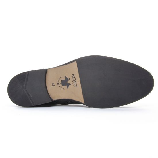 chaussures montantes noir mode homme automne hiver - Photo Produit 5