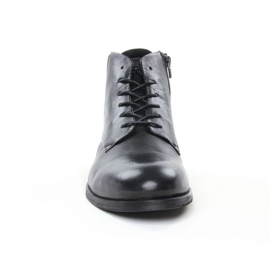 chaussures montantes noir mode homme automne hiver - Photo Produit 6