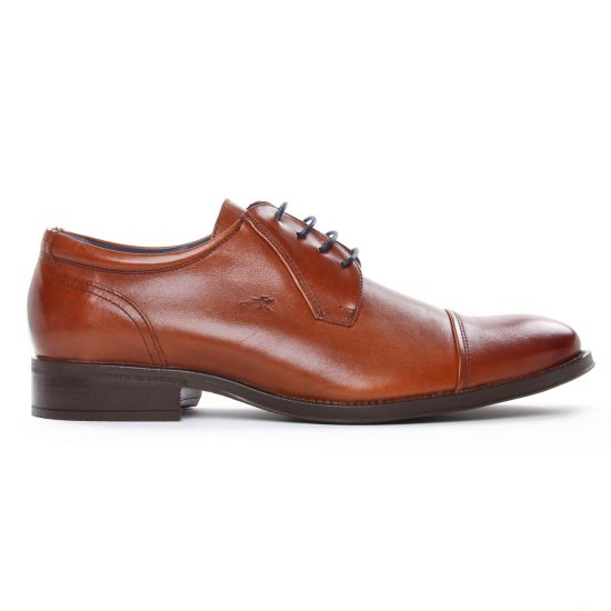 derbies marron cognac mode homme automne hiver - Photo Produit 2