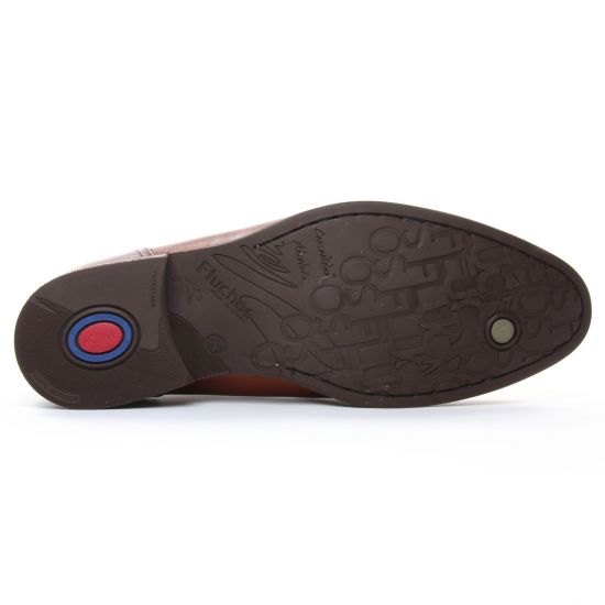 derbies marron cognac mode homme automne hiver - Photo Produit 5