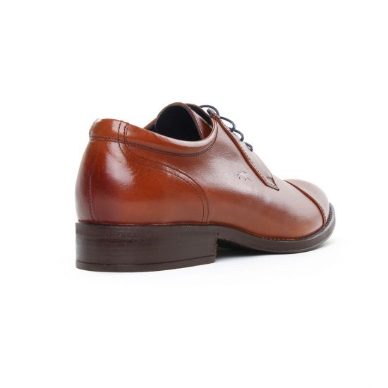 derbies marron cognac mode homme automne hiver - Photo Produit 7