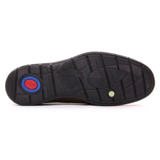 chaussures basses à lacets marron mode homme automne hiver - Photo Produit 5
